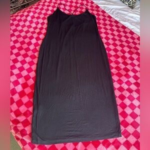 SHEIN Curve Black Strappy Dress